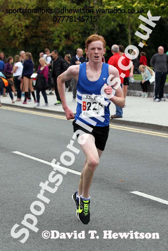 Mens under-17s Northern Road Relays, Warrington. Photo: David T. Hewitson/Sports for All Pics